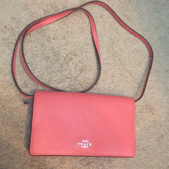 Coach Handbags - “Coach” leather crossbody bag, brand new